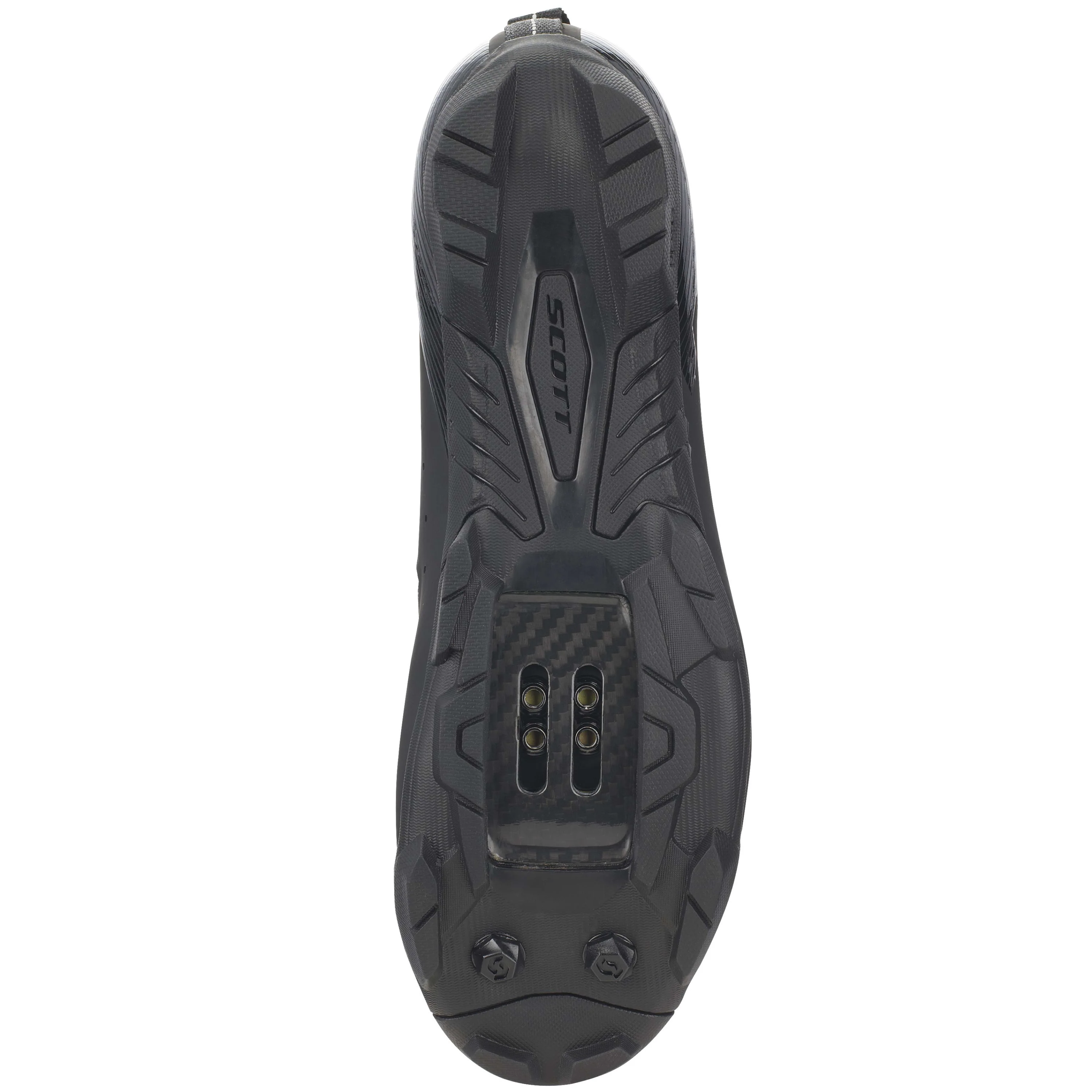 Scott Mtb RC Lace Shoes - Matt Black / Gloss Black - Image 4