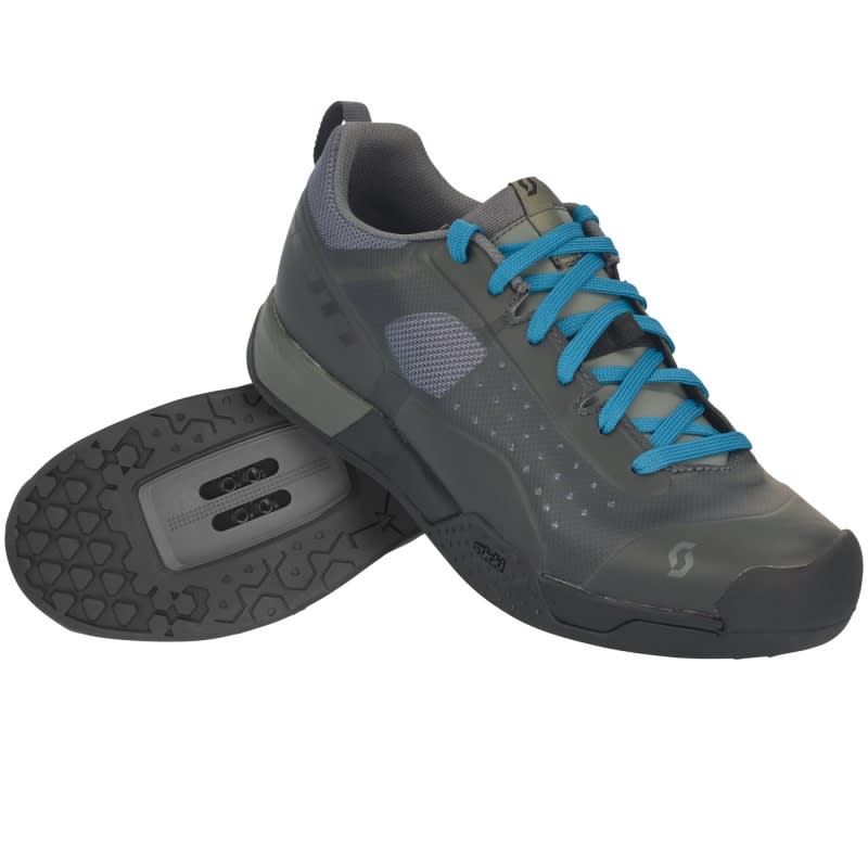 Scott AR Lace Clip Shoes - Black / Grey - Image 4