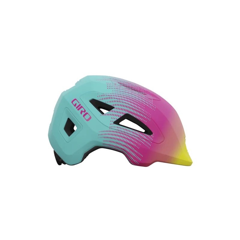 Giro Scamp II Helmet - Pink / Teal Blue - Image 2