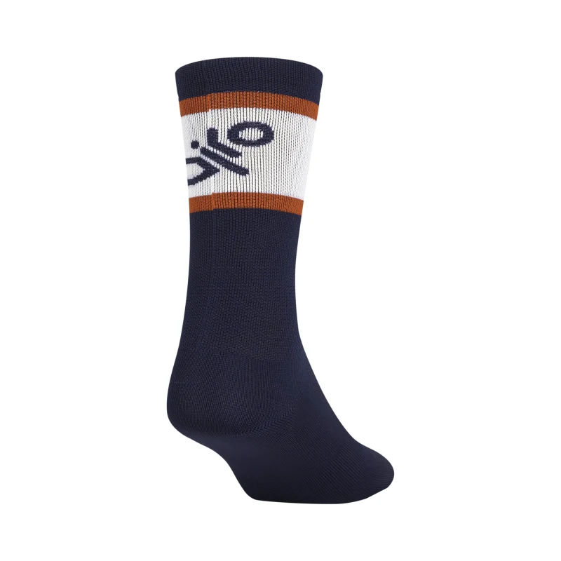 Giro Comp Racer High Rise Heatwave Socks - Midnight Retro - Image 2