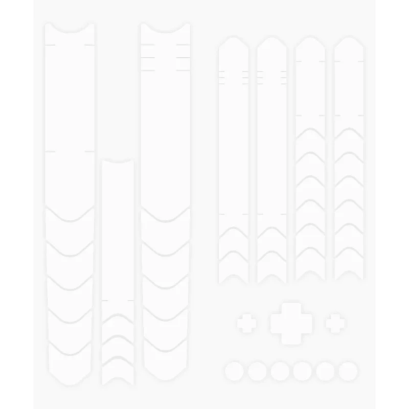 Muc-off Frame Protection Kit Dh/enduro/trail 45-70MM - Gloss Clear