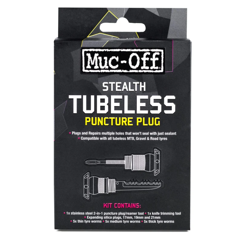 Muc-off Stealth Tubeless Puncture Plug - Black - Image 3