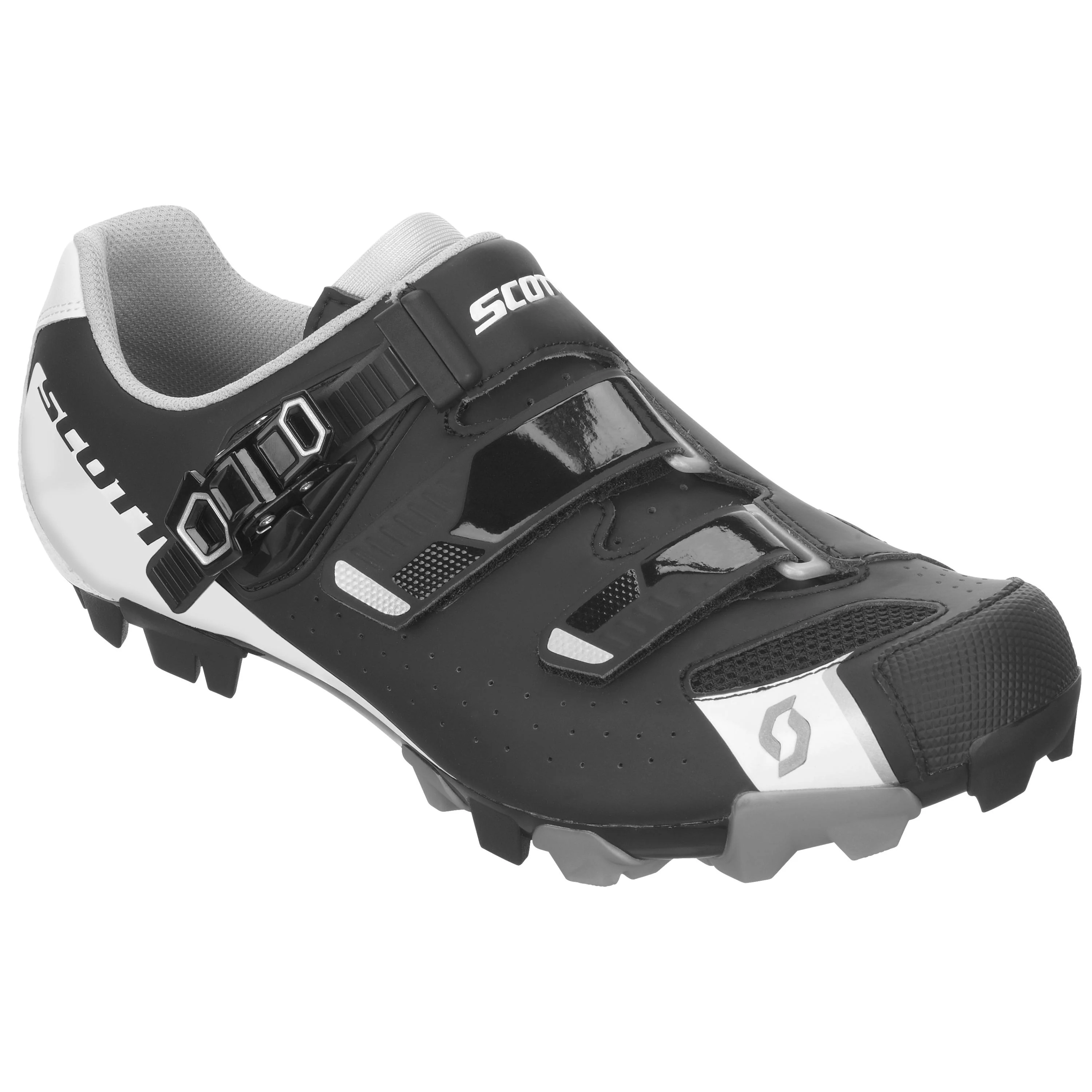 Scott Mtb Pro Shoes - Matte Black / Gloss White - Image 3
