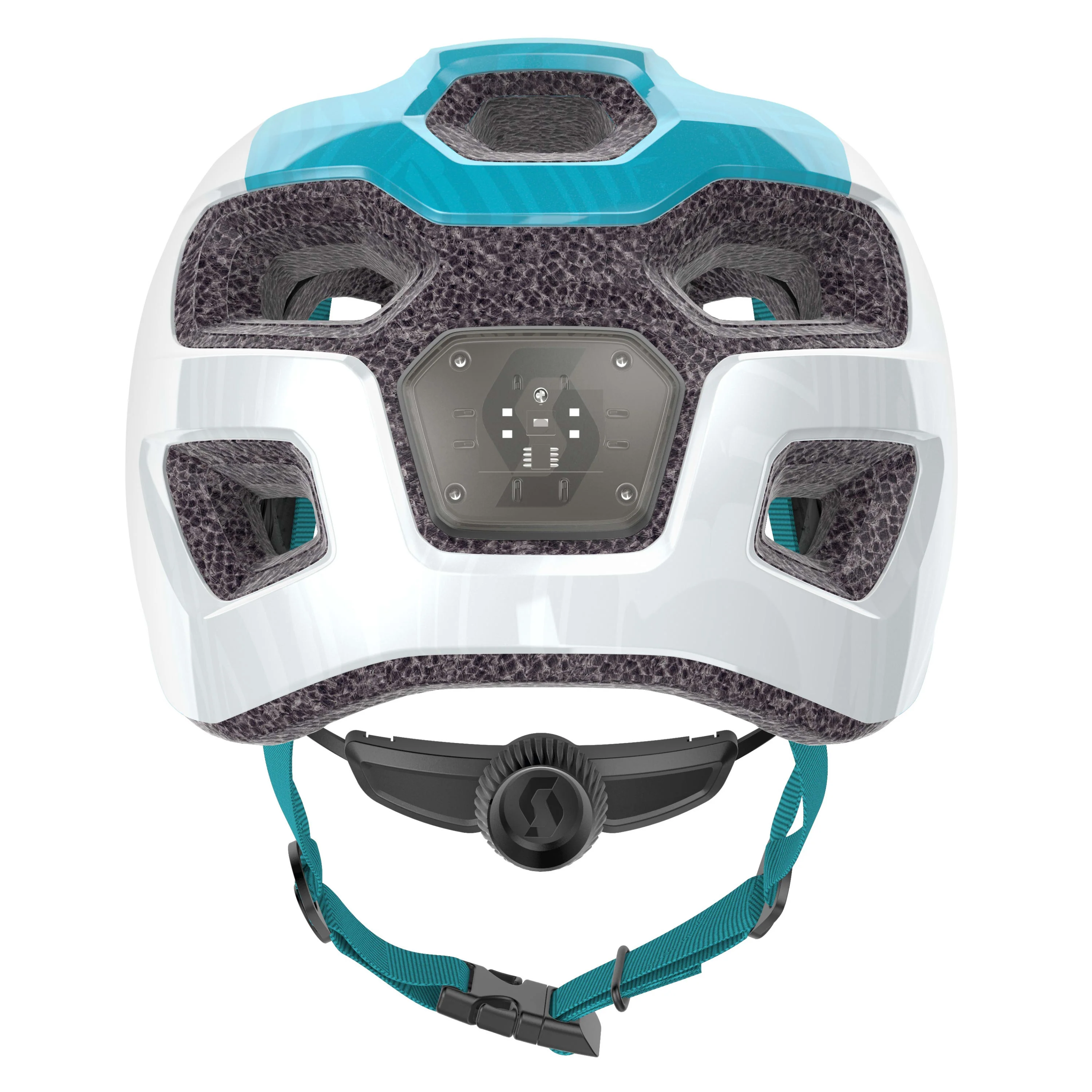 Scott Spunto Junior (as) Helmet - White / Breeze Blue - Image 5