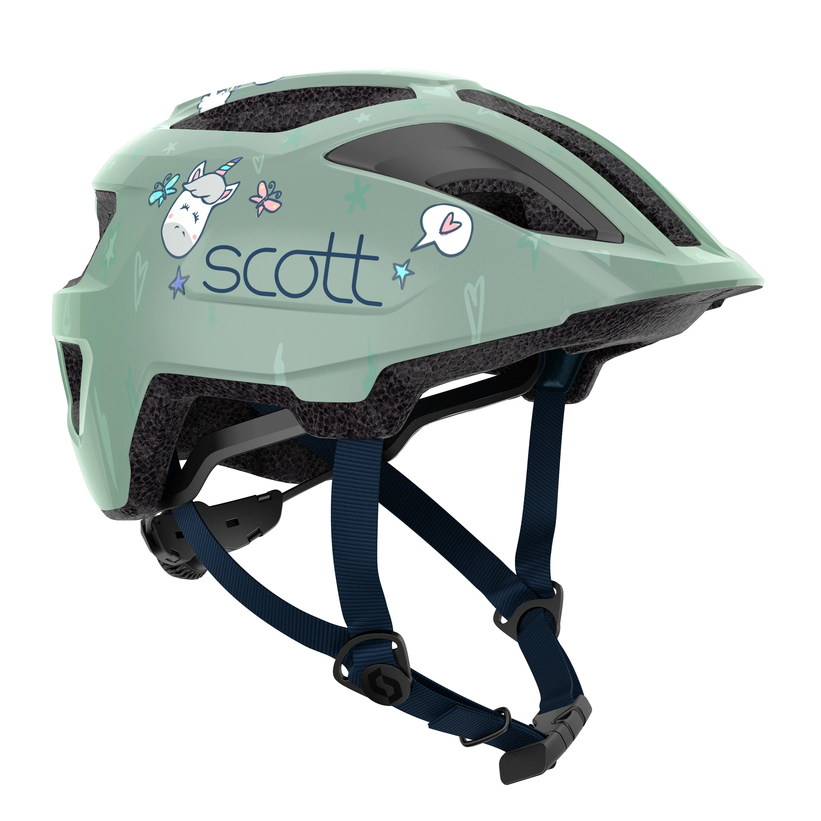 Scott Spunto Kid Helmet (as) 46-52CM - Soft Green
