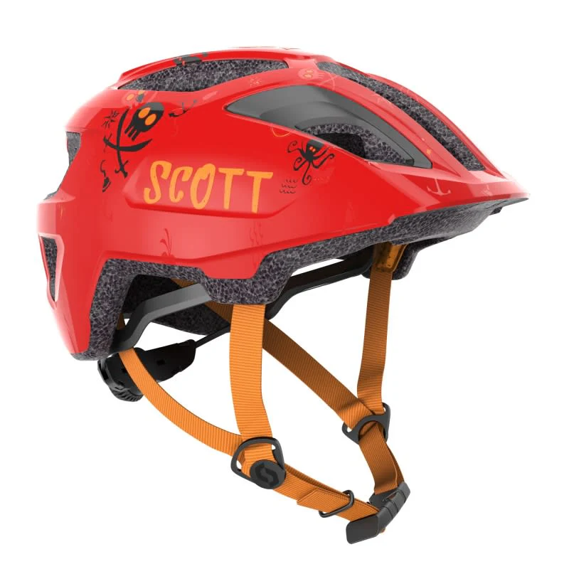 Scott Spunto Kid Helmet (as) 46-52CM - Florida Red - Image 6
