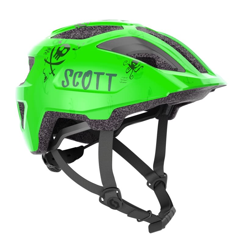 Scott Spunto Kid Helmet (as) 46-52CM - Fluoro Green - Image 6