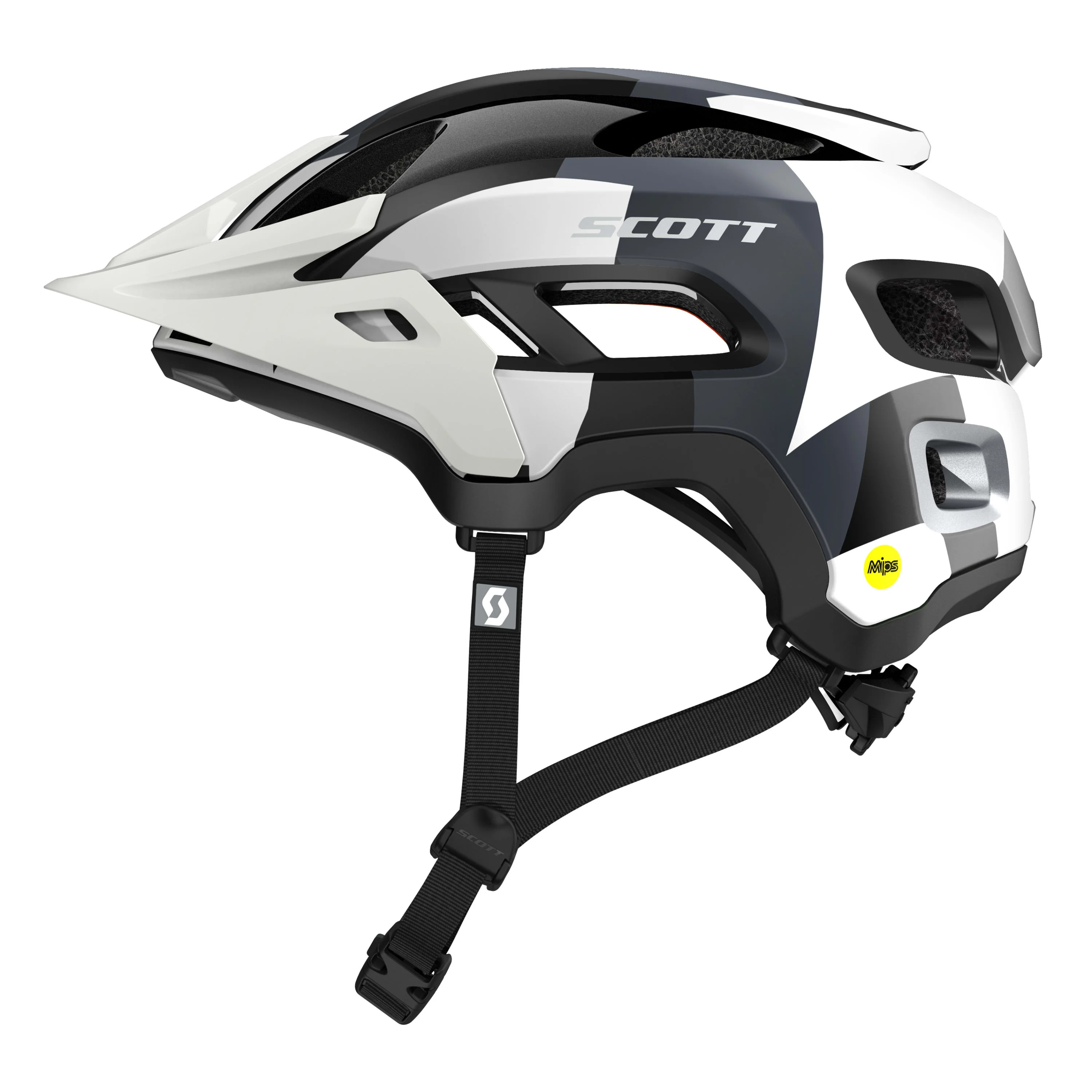 Scott Stego Mips Helmet - Snow Camo - Image 3