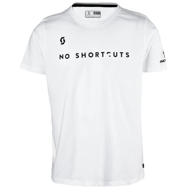 Scott Tee 5 No Shortcuts S/sl - White - Image 5