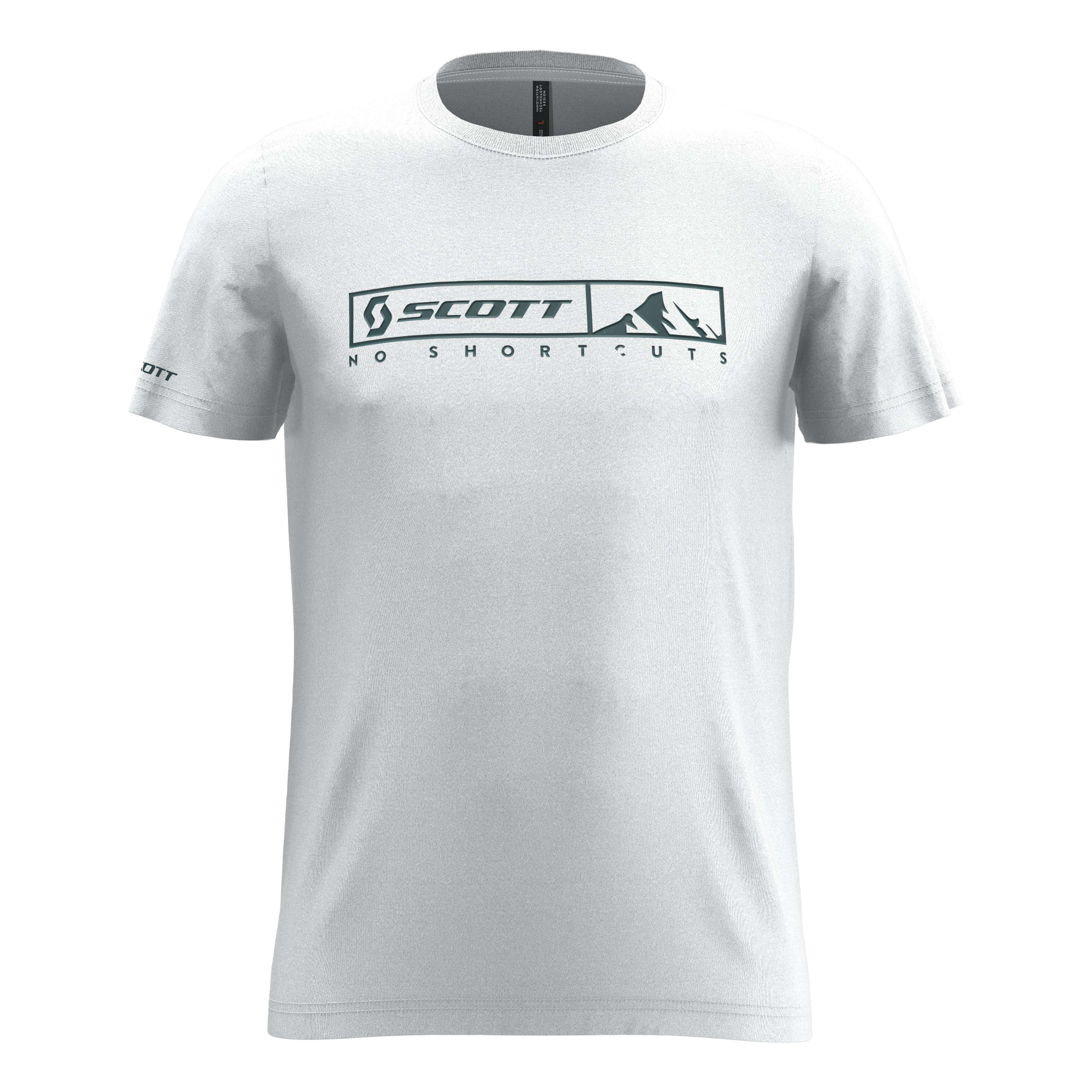 Scott Tee Shirt No Shortcuts - White - Image 5