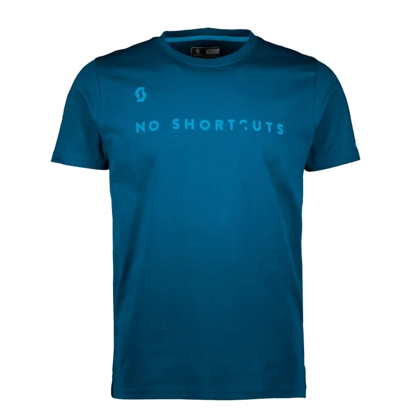 Scott Teeshirt 5 No Shortcuts S/sl - Lunar Blue - Image 6