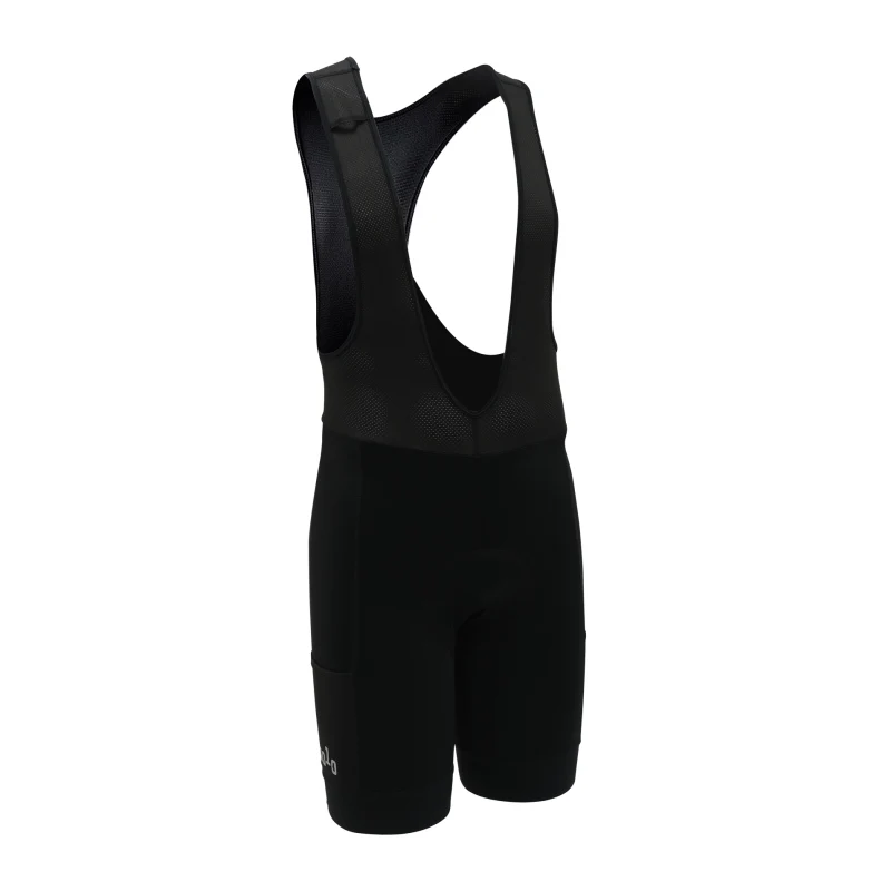 Solo Mens Bibshorts Comp Cargo - Black