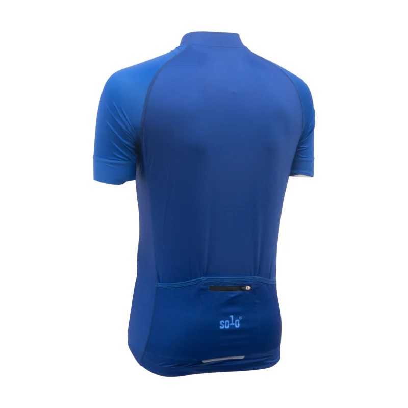 Solo Mens Team S/sl Jersey - Royal Blue - Image 2